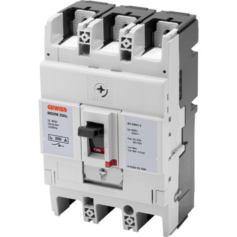 MSXM 250c 3P 250A Term.FC GEWISS GWD9443
