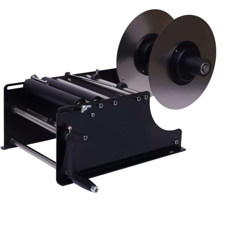 Image of Gojoy - MT-50 etichettatrice semiautomatica rotonda lattina/bottiglia etichettatrice Labeling Machine 30 pezzi/Min Label Applicator