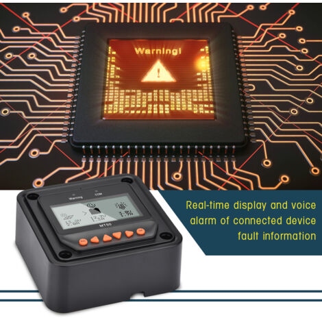 MT-50 Solarladeregler mit LCD-Bildschirm und Fernbedienung für Plotter A BN Viewstar