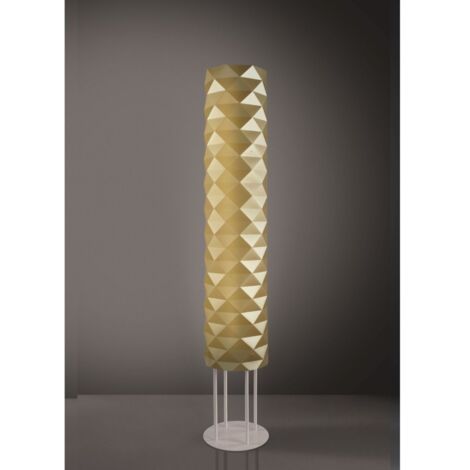Mt New Gold Base Lámpara de Pie en Metal Cm. 27x155h