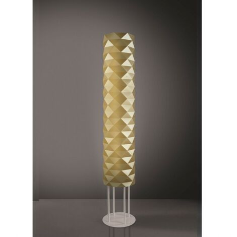 Mt New Gold Base Stehlampe aus Metall Cm. 27 x 155 Std
