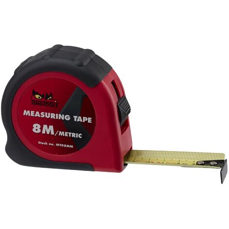 MT03 Maßband, 8m, metrisch/Zoll  Tengtools