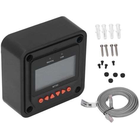 MT50 Fern-LCD-Display für Solarladeregler - Kompatibel mit TRACER A BN, Landstar, Viewstar und externem Header