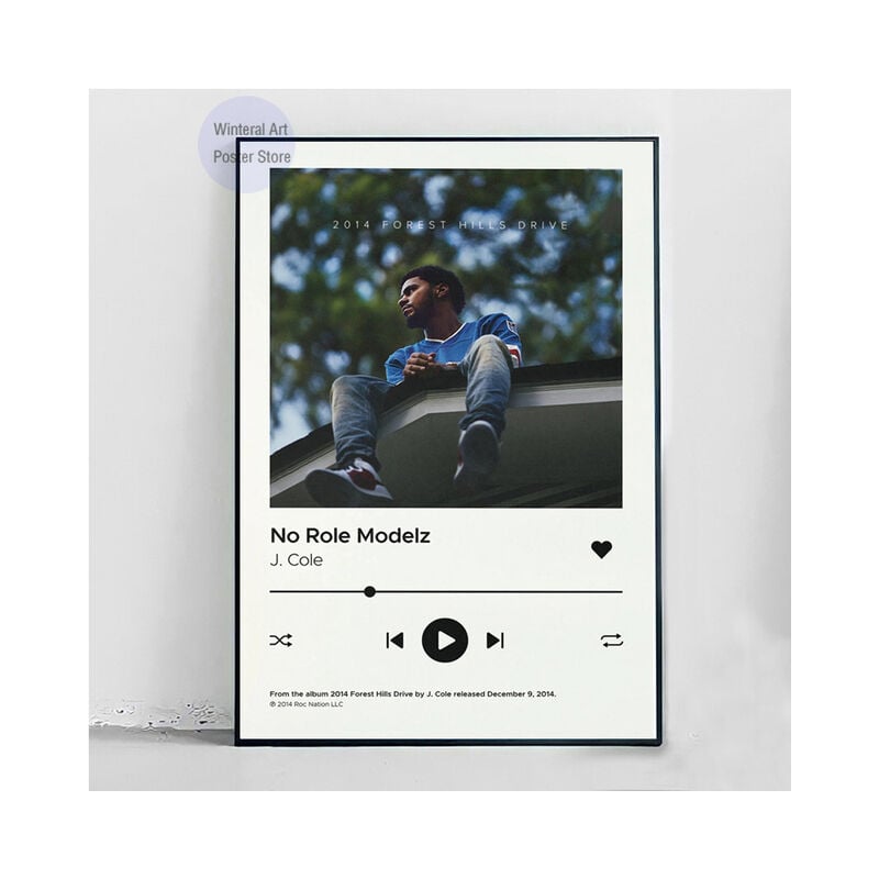 MT711 J Cole Poster Forest hill Hip Hop Music