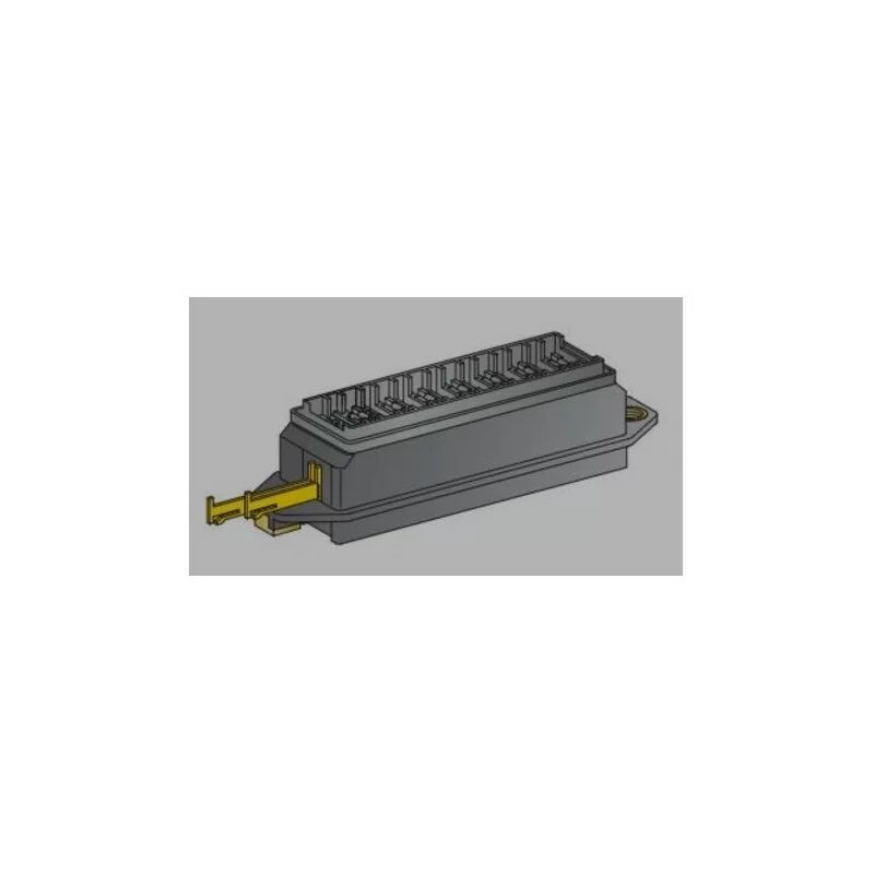 

Mta 0300581 Puerta fusibles UNIVAL 8 canales PA66 GF30 Negro