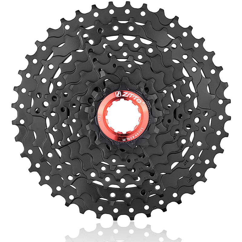 

MTB 8 ​​Speed ​​11-40T Cassette Freewheel Piezas de bicicleta de montana,Negro