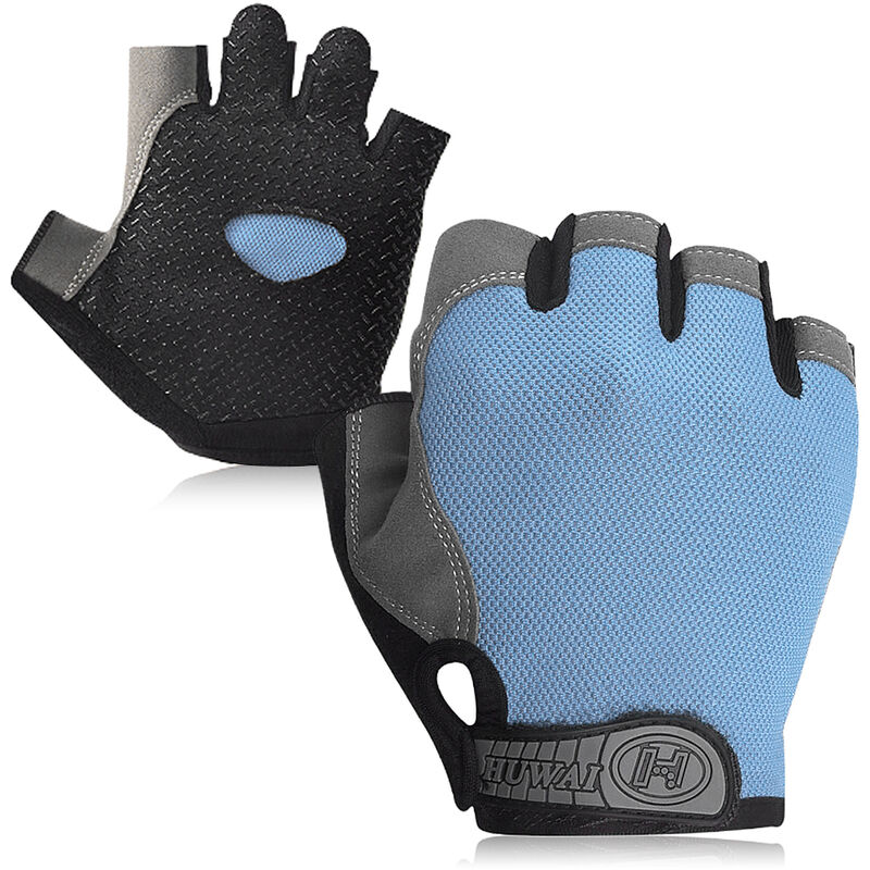 

MTB Sport Bike Medio dedo Guantes de ciclismo Bicicleta antideslizante Guantes de dedo cortos Guantes de levantamiento de pesas Guantes de verano al