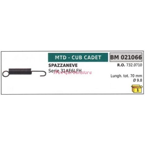 MTD chasse-neige automoteur à ressort de traction SERIE 31AE6LFH 021066