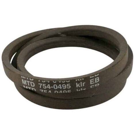 MTD – Courroie pour moteur thermique 7540495 – Longueur 600 mm – Largeur 17 mm – Pour entraînement plateau de coupe tondeuses