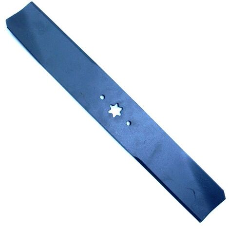MTD – Lame de tondeuse 48 cm pour tracteur autoporté – Forme étoile 6 branches – Diamètre trou 7,9 mm – Entraxe 63,5 mm