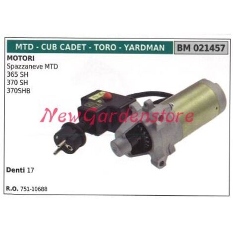 MTD moteur de démarrage mtd 365 SH 370 SH 370SHB 021457