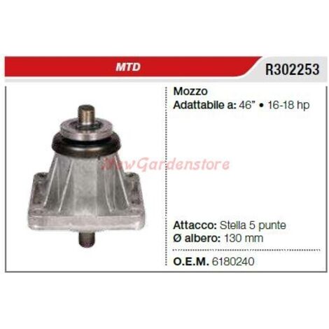 MTD moyeu à lames tondeuse 46" 16-18hp R302253