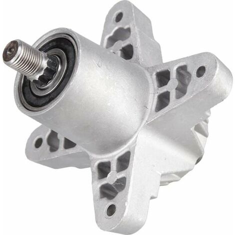 MTD – Palier de lame adaptable pour tondeuse – Métallisé et blanc – Longueur 2,13 kg – FGP010758