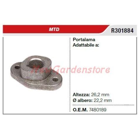 MTD R301884 moyeu porte-lame de tondeuse à gazon