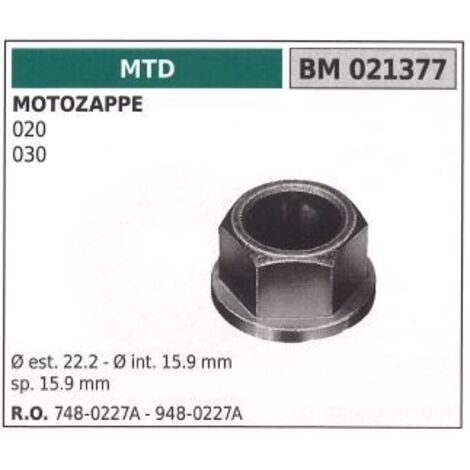 MTD rotary tiller bushing 020 030 021377
