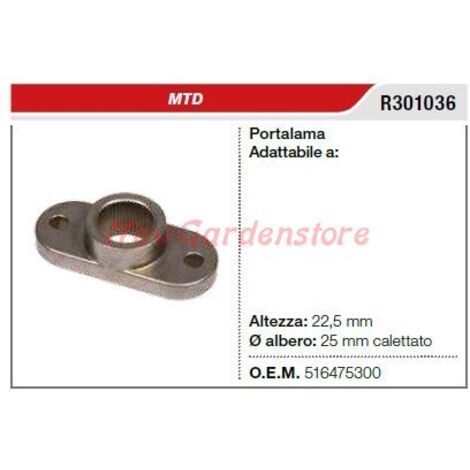 MTD tondeuse à gazon tondeuse R301036 porte-lame