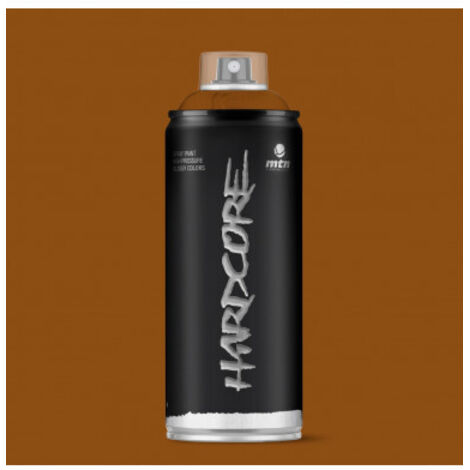 MTN Hardcore Spray Paint Can - Gloss Finish - 400ml - R-8002 / Toasted Brown