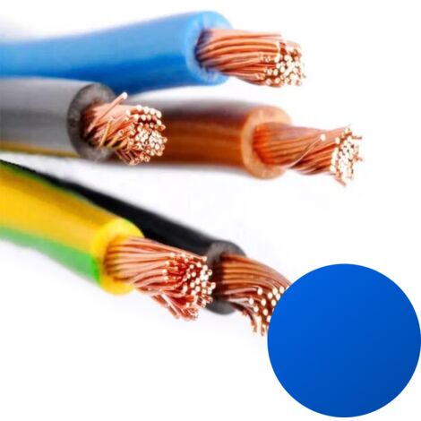 Mtr cable 1,5 mm²  Libre de Halogeno  Azul