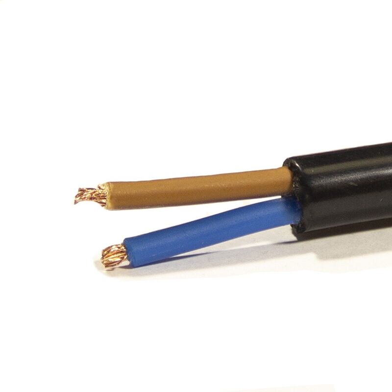 

Mtr Manguera 2X2,5 mm. FLEXIBLE PVC RV-K 0,6/1KV -CPR-