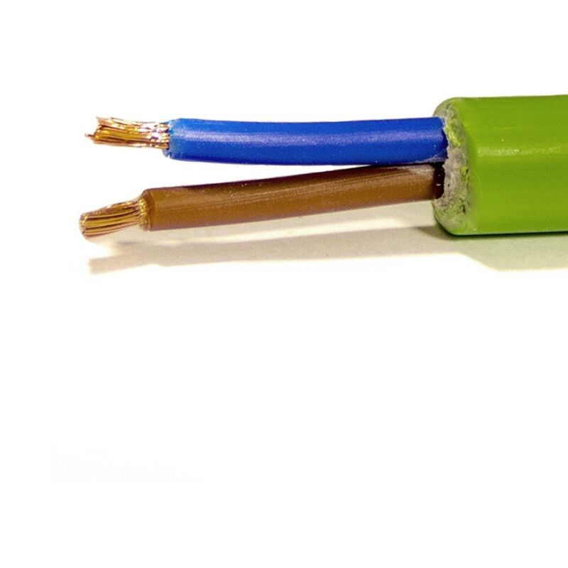 

Mtr Manguera 2x4 mm. FLEXIBLE Libre de Halógeno RZ1-K (AS) 1KV -CPR-