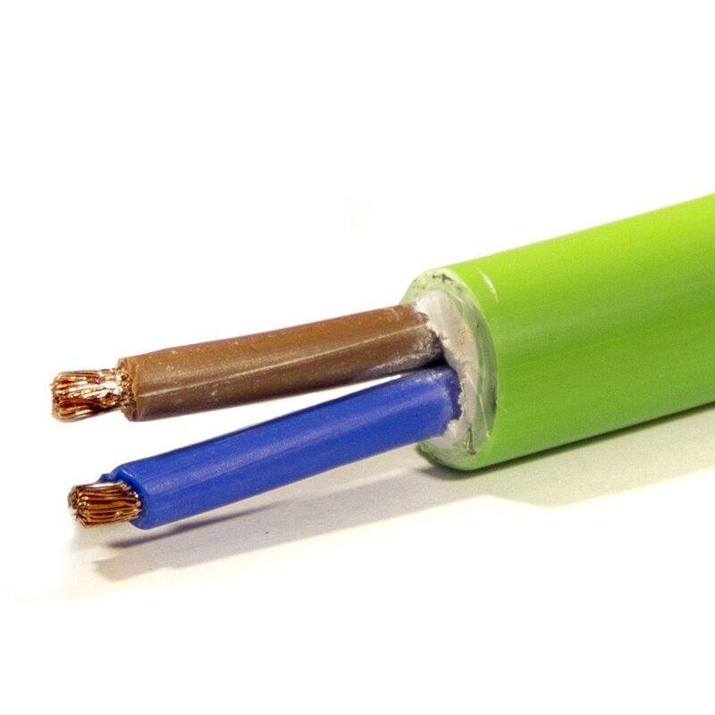 

Mtr Manguera 2x6 mm. FLEXIBLE Libre de Halógeno RZ1-K (AS) 1KV -CPR-
