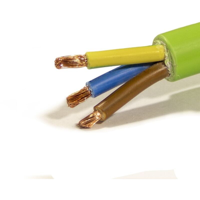 

Mtr Manguera 3x6 mm. FLEXIBLE Libre de Halógeno RZ1-K (AS) 1KV -CPR-