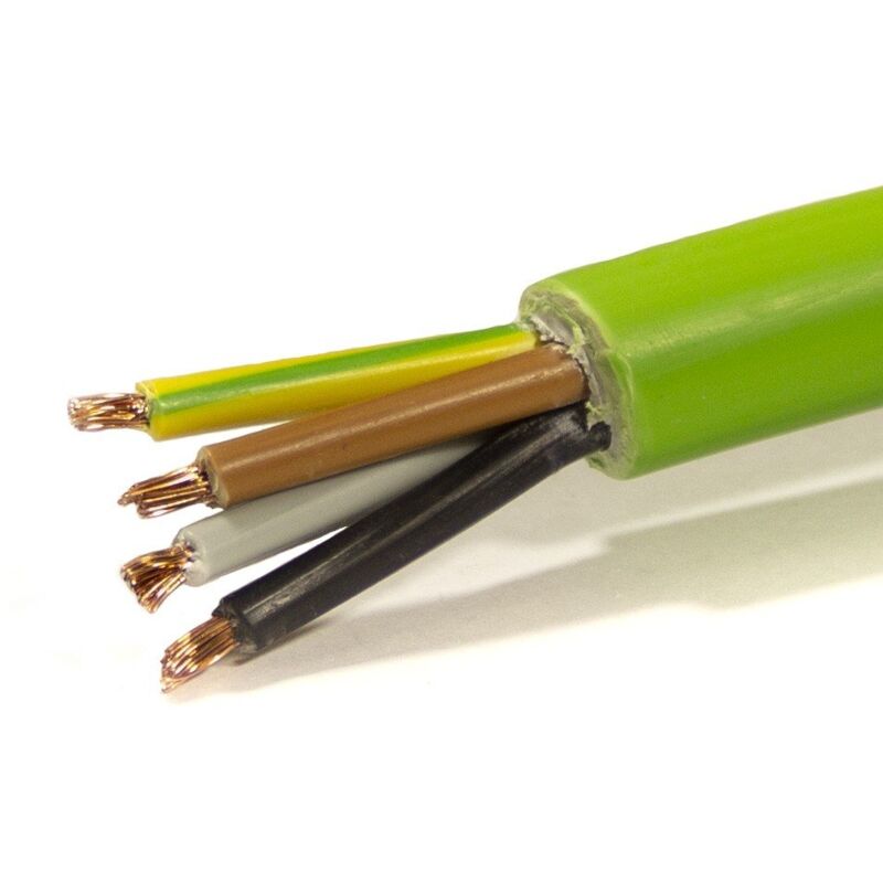 

Mtr Manguera 4x2,5 mm. FLEXIBLE Libre de Halógeno RZ1-K (AS) 1KV -CPR-