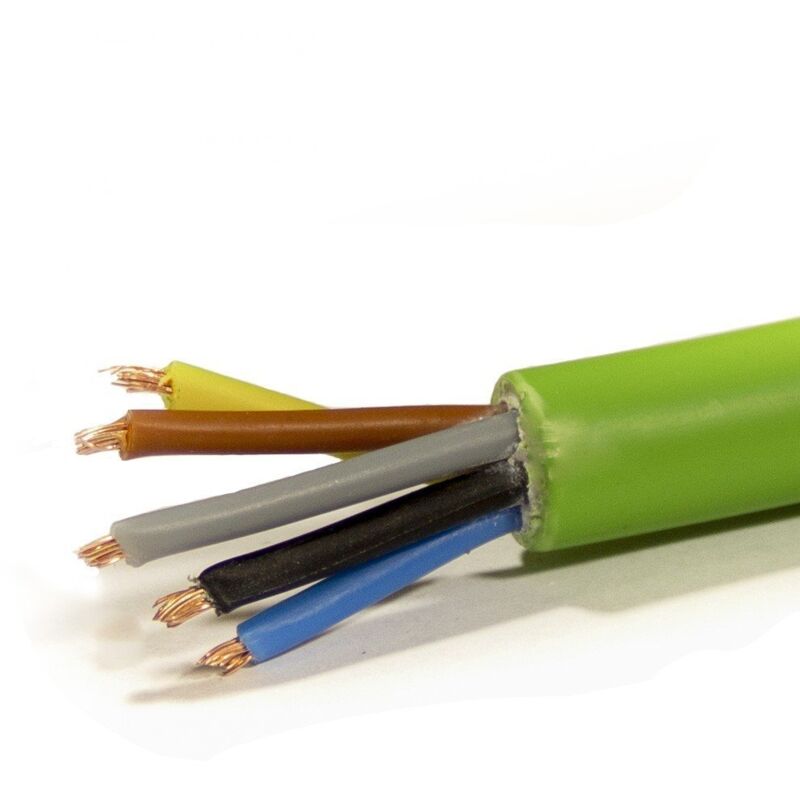 

Mtr Manguera 5x1,5 mm. FLEXIBLE Libre de Halógeno RZ1-K (AS) 1KV