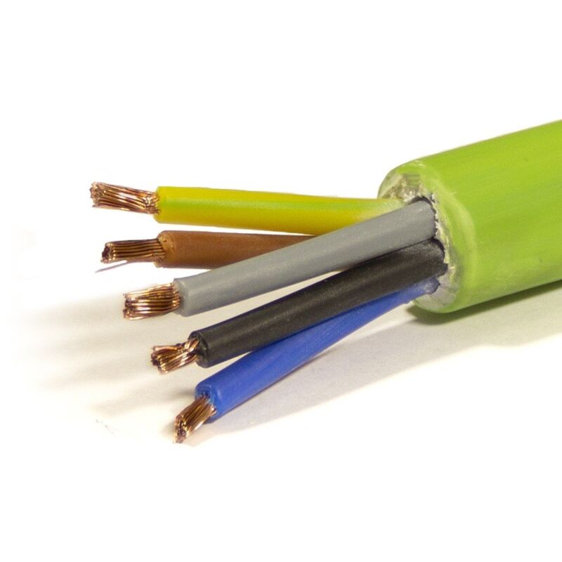

Mtr Manguera 5x2,5 mm. FLEXIBLE Libre de Halógeno RZ1-K (AS) 1KV