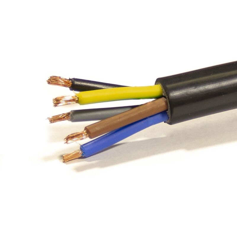 

Mtr Manguera 5X2,5 mm. FLEXIBLE PVC RV-K 0,6/1KV -CPR-