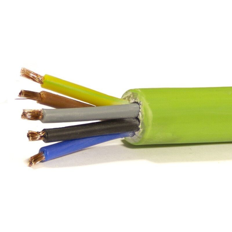 

Mtr Manguera 5x4 mm. FLEXIBLE Libre de Halógeno RZ1-K (AS) 1KV