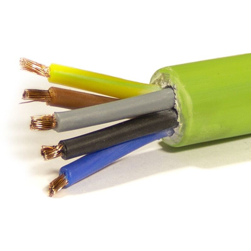 

Mtr Manguera 5x6 mm. FLEXIBLE Libre de Halógeno RZ1-K (AS) 1KV
