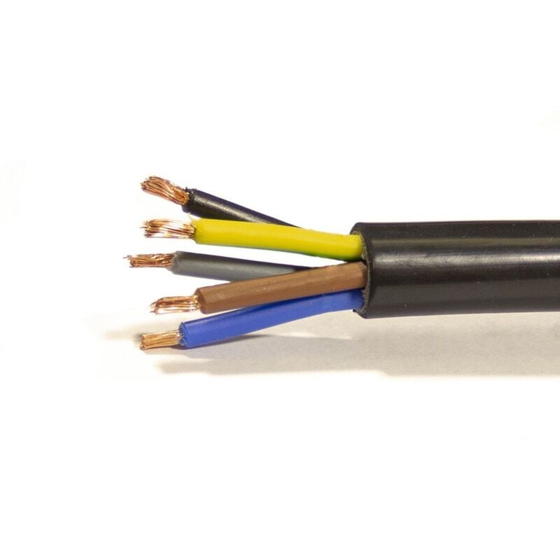 

Mtr Manguera 5X1,5 mm. FLEXIBLE PVC RV-K 0,6/1KV -CPR-