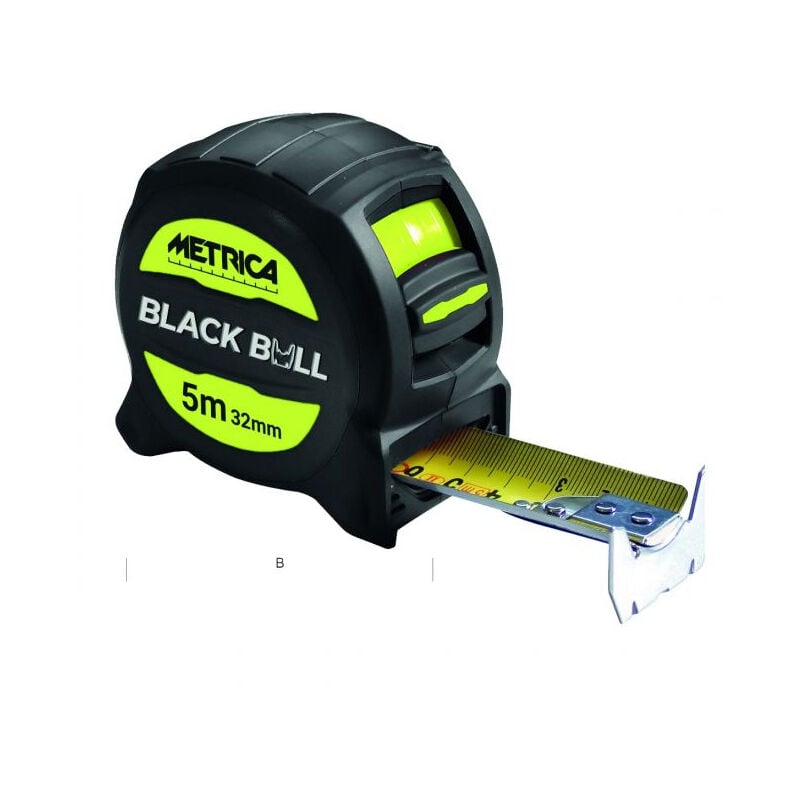 Metrica - Mètre ruban Black Bull 32mm x 5m - 08075