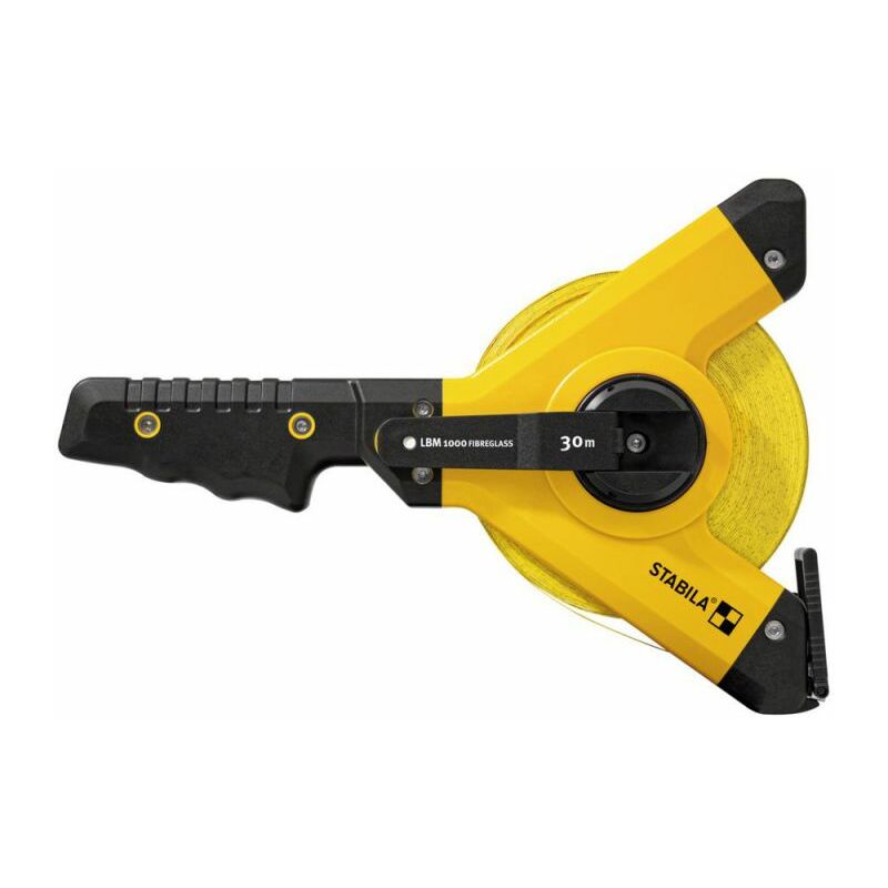 Stabila Mètre-ruban à cadre LBM 1000 FIBREGLASS, ruban en fibre de verre, graduation métrique