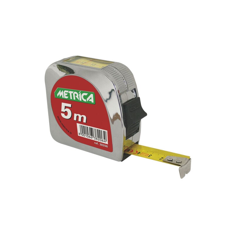 Mètre ruban just-in - Largeur (mm) : 19 - Longueur (ml) : 5 - METRICA