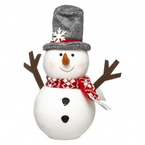 MUÃ‘ECO NIEVE 30 CM POLIESTER - EHLIS