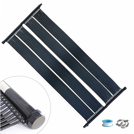 Mucola – Chauffage solaire de piscine 605x80CM – Absorbeur solaire pour piscines jusqu'à 20.000 litres – Efficacité optimale