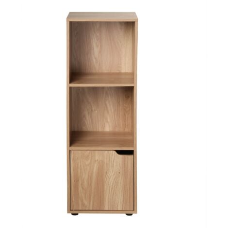 CALICOSY Mueble 3 estantes con una puerta