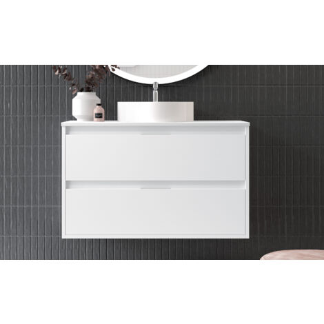 MUEBLE 60 ETNA BLANCO SATINADO