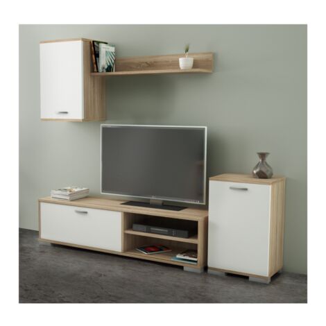 Mueble alto 170 x 36 x 190 Roble