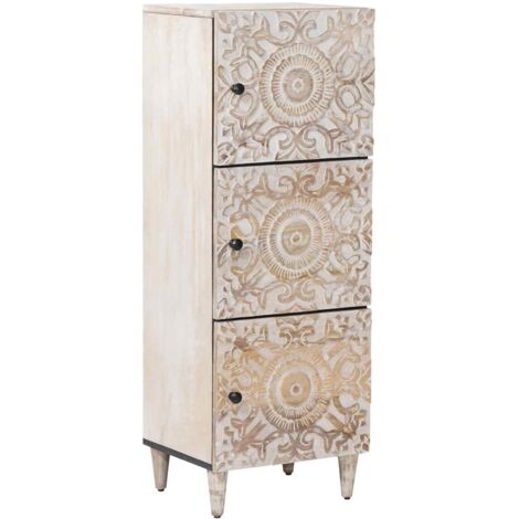 Mueble Alto 40 x 33,5 x 110 cm Madera de mango maciza