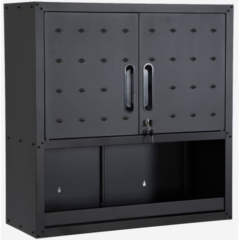 Mueble alto de almacenamiento para garaje con estante