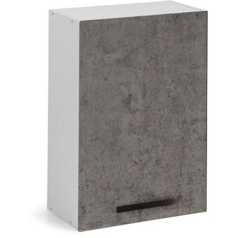 Mueble alto de cocina gris cemento 1 puerta Cm 40x32xH 72