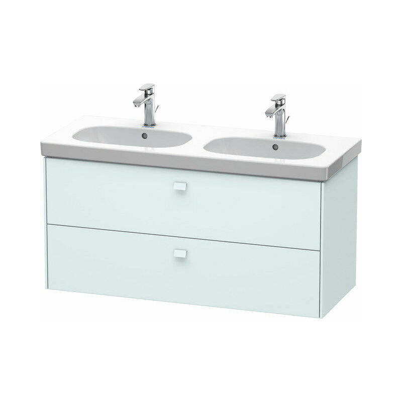 

Mueble alto de pared Duravit Brioso 117,0 x 46,9 cm, con 2 cajones, incl. hueco para sifón y delantal, para lavabo D-Código 034812, Color