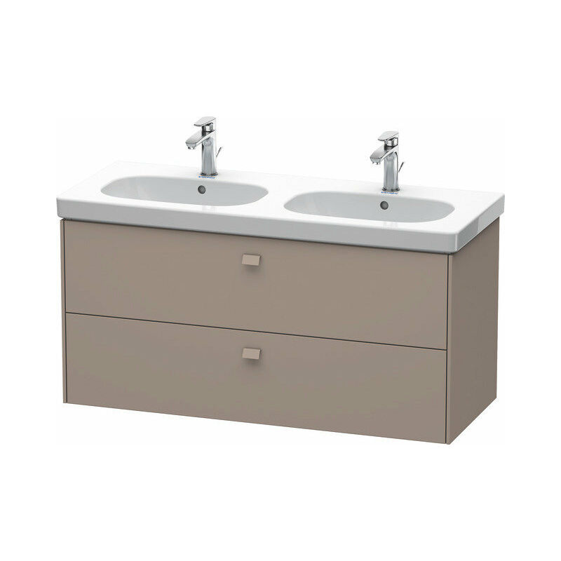 

Mueble alto de pared Duravit Brioso 117,0 x 46,9 cm, con 2 cajones, incl. hueco para sifón y delantal, para lavabo D-Código 034812, Color