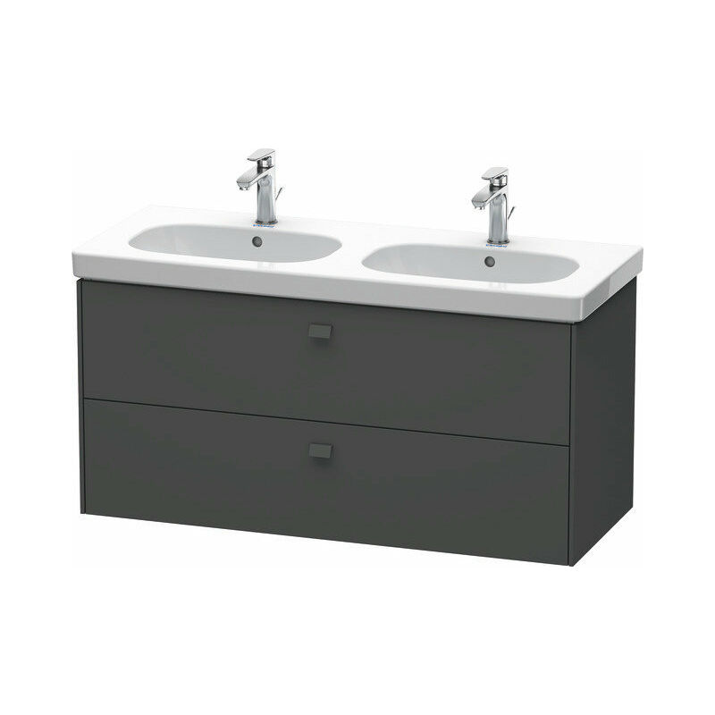 

Mueble alto de pared Duravit Brioso 117,0 x 46,9 cm, con 2 cajones, incl. hueco para sifón y delantal, para lavabo D-Código 034812, Color