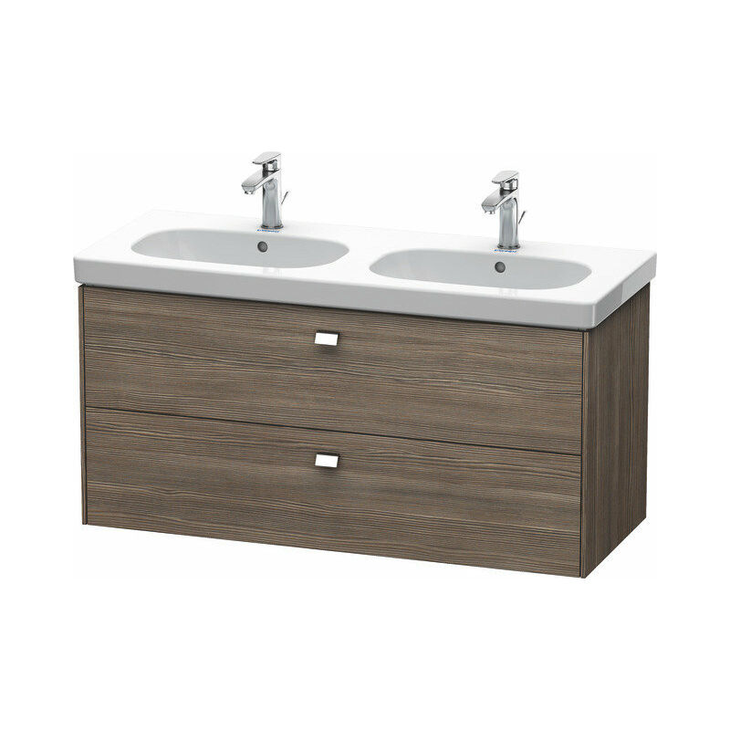 

Mueble alto de pared Duravit Brioso 117,0 x 46,9 cm, con 2 cajones, incl. hueco para sifón y delantal, para lavabo D-Código 034812, Color