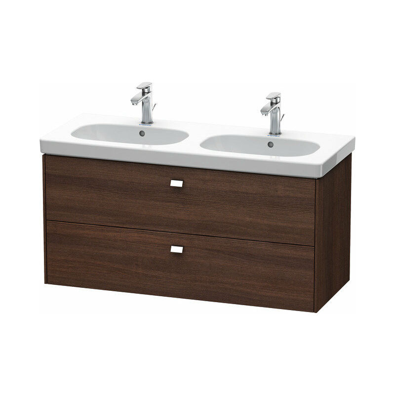 

Mueble alto de pared Duravit Brioso 117,0 x 46,9 cm, con 2 cajones, incl. hueco para sifón y delantal, para lavabo D-Código 034812, Color