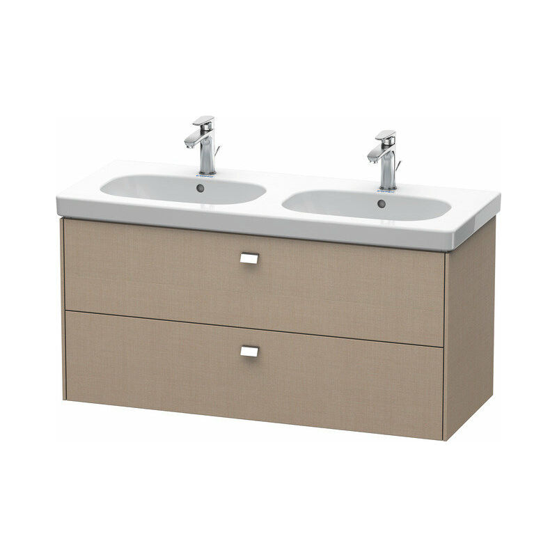

Mueble alto de pared Duravit Brioso 117,0 x 46,9 cm, con 2 cajones, incl. hueco para sifón y delantal, para lavabo D-Código 034812, Color
